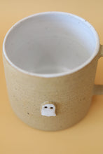 Load image into Gallery viewer, miss natural boo *handmade ceramic ghost mug*