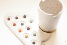 Load image into Gallery viewer, miss painterly simple nesting cloud palette: handmade ceramic painting palette