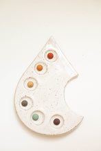 Load image into Gallery viewer, miss painterly simple raindrop nesting palette: handmade ceramic painting palette