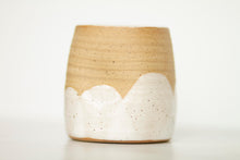Load image into Gallery viewer, miss sylva low scallop *handmade ceramic thumb indent mug*