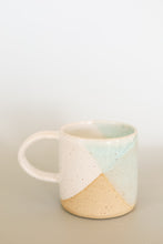 Load image into Gallery viewer, miss gracie criss cross robin egg blue *handmade ceramic mug*
