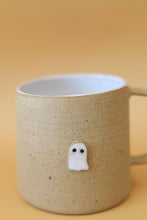 Load image into Gallery viewer, miss natural boo  *handmade ceramic ghost  mug*
