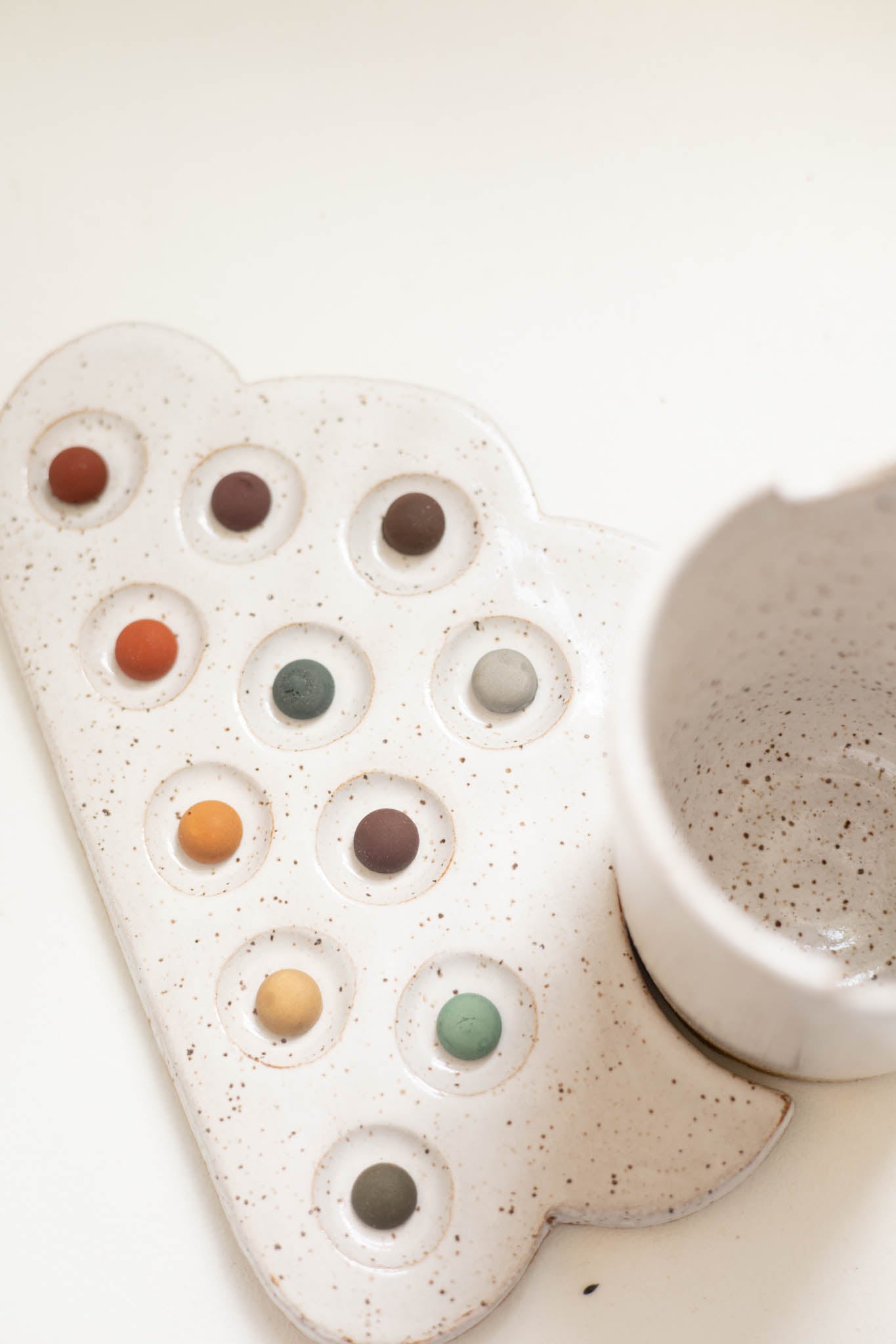 Handmade Ceramic Paint Palettes - Life After Breakfast