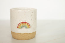 Load image into Gallery viewer, miss autumn *handmade rainbow ceramic thumb indent mug*
