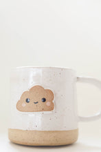 Load image into Gallery viewer, smiley miss isabella mug *handmade ceramic cloud mug*
