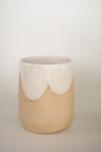 Load image into Gallery viewer, miss sylva scallop *handmade ceramic thumb indent mug*
